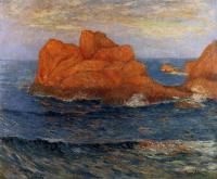 Maufra, Maxime - The Red Rocks at Belle Ile, Finistere